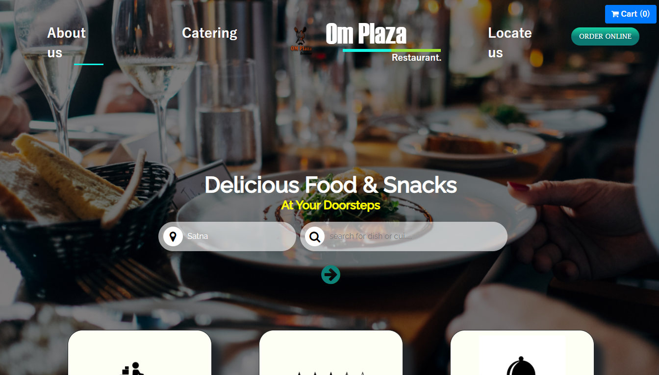 Omplaza Restaurant - Food and Snacks